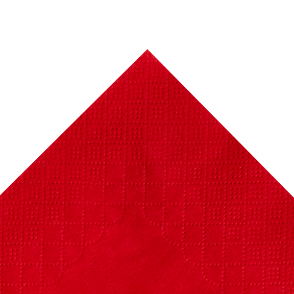 Karat 9.5"x9.5" Beverage Napkins, Red- 1,000 pcs