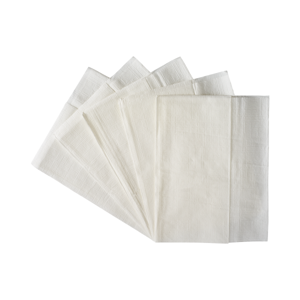 Karat 12"x13" Off-Fold Napkins, White - 6,000 pcs
