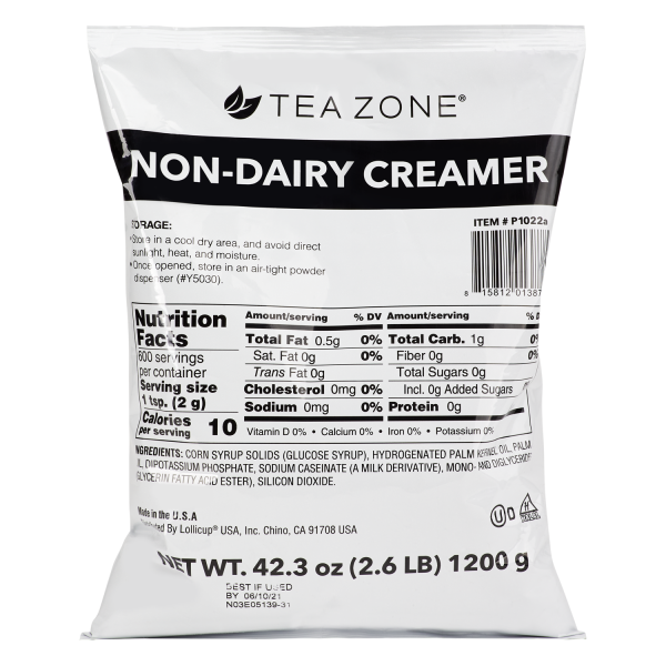 Tea Zone Non-Dairy Creamer - Case of 10 bags