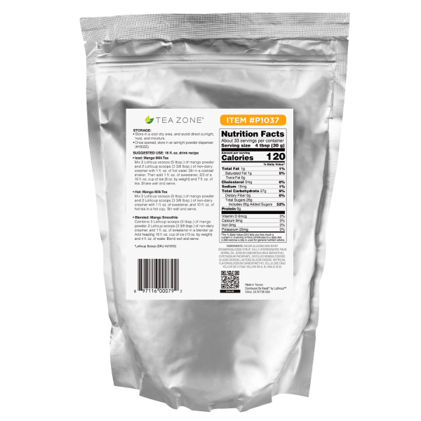 Tea Zone Mango Powder - Bag (2.2 lbs)