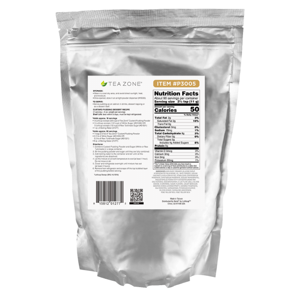 Tea Zone Custard Pudding Mix - Bag (2.2 lbs)