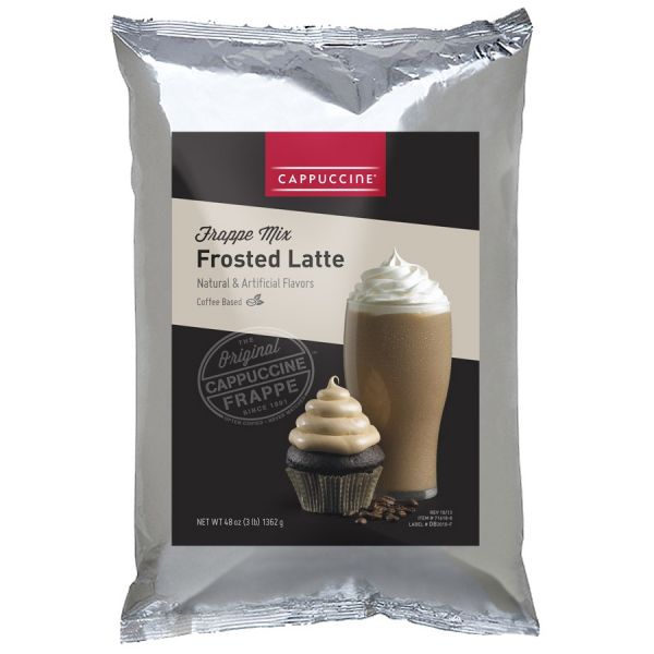 Cappuccine Frosted Latte Frappe Mix - Bag (3 lbs)