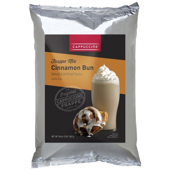Cappuccine Cinnamon Bun Frappe Mix - Bag (3 lbs)