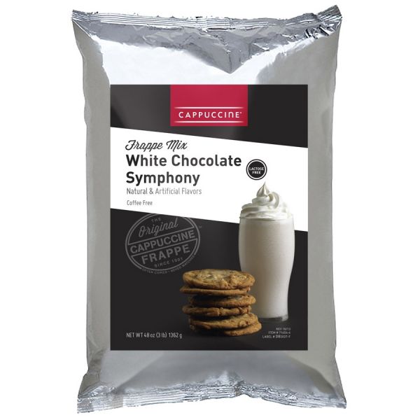 Cappuccine White Chocolate Symphony Frappe Mix - Bag (3 lbs)