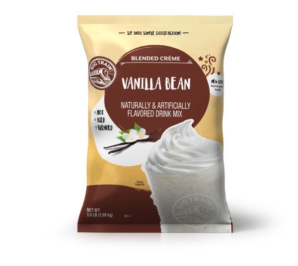 Big Train Vanilla Bean Blended Creme Beverage Mix - Bag (3.5 lbs)
