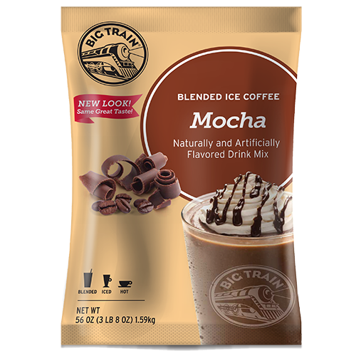 Big Train Mocha Blended Ice Coffee Mix - Bag (3.5 lbs)