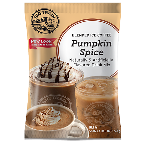 Big Train Pumpkin Spice Blended Ice Coffee Mix - Bag (2 lbs)