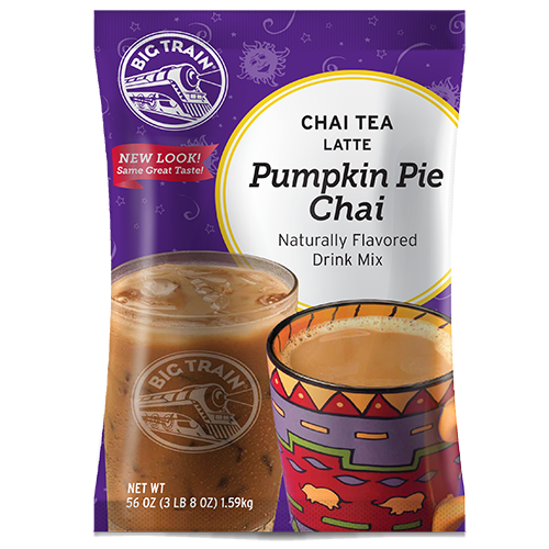 Big Train Pumpkin Pie Chai Tea Latte Mix - Bag (3.5 lbs)