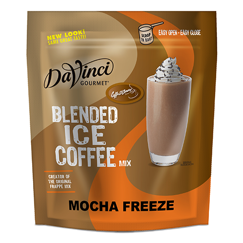 DaVinci Mocha Freeze Blended Ice Coffee Mix - Bag (3 lbs)