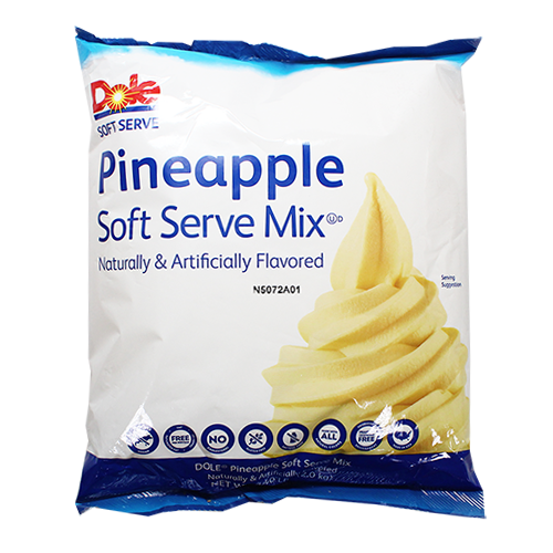 Dole Soft Serve Mix - Pineapple - Bag (4.4 lbs)