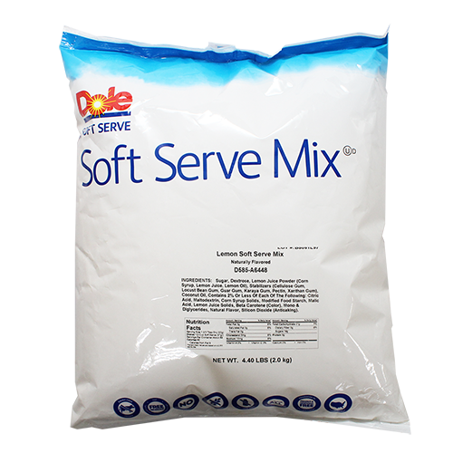 Dole Soft Serve Mix - Lemon - Bag (4.4 lbs)