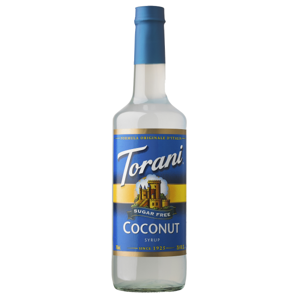 Torani Sugar Free Coconut Syrup - Bottle (750mL)