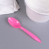 Karat PP Plastic Medium Weight Tea Spoons, Pink - 1,000 pcs