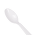 Karat PS Plastic Extra Heavy Weight Tea Spoons, White - 1,000 pcs