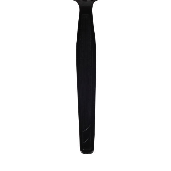 Karat PS Plastic Medium-Heavy Weight Forks Bulk Box, Black - 1,000 pcs