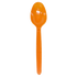 Karat PS Plastic Heavy Weight Tea Spoons, Orange - 1,000 pcs