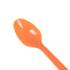 Karat PS Plastic Heavy Weight Tea Spoons, Orange - 1,000 pcs