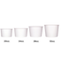 Karat 6oz Food Containers (96mm), White - 1,000 pcs