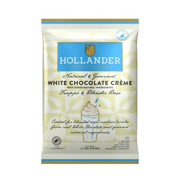 Hollander White Chocolate Frappe Powder - Bag (2.5lbs)